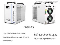 Enfriador de recirculación compacto CWUL-05 para marcadora láser UV